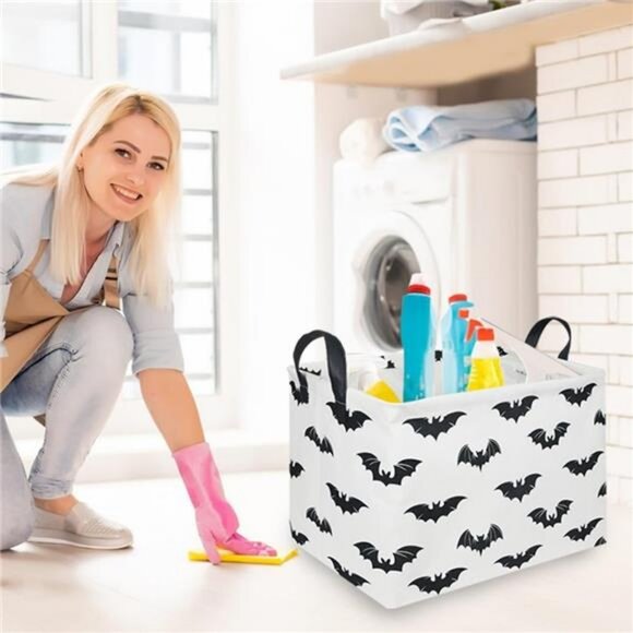 Halloween Batman Basket,Collapsible waterproof storage basket, Batman toy - Picture 3 of 8